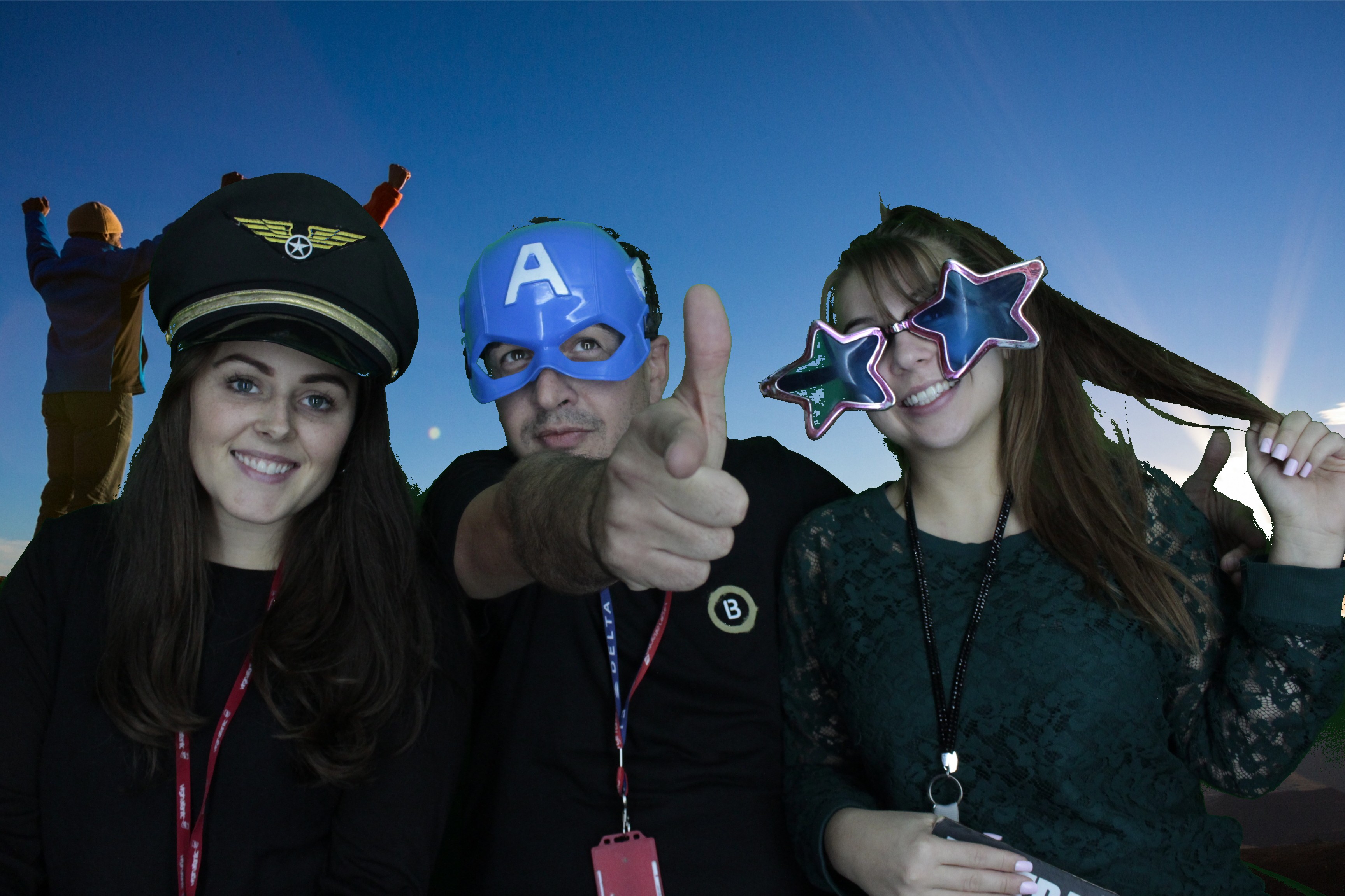 Hawaii Theme Virgin Holidays | View more photos from the event at gallery.myphotoboothexperience.co.uk/u/MyPhotoBoothExperienceLtd/Hawaii-Theme-Virgin-Holidays